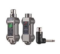 lvifloae UHF Wireless Microphone Converter Intelligent Noise Reduction Mic Signal Receiver Transmitter Kit Compatible with Dynamic Condenser Microphone for Studio Recording