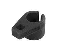 lvifloae Universal Car Oxygen Sensor Wrench 22mm Offset Removal Socket Tool, Steel Black Six Point Socket Cutaway for Wire Clearance 3cm Depth 5.6cm Offset, Suitable for Heated/Unheated Sen