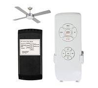 lvifloae Universal Fan Remote Control Wireless Remote Controller Ceiling Fan Lamp Remote Control Kit 3 in 1 Ceiling Fan Light Speed Timing High Power Load