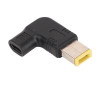 lvifloae USB C to Laptop Charging Adapter Type C Female to Square Tip Adapter 100w Pd Fast Charging 90 Degree Laptop Power Charger Connector