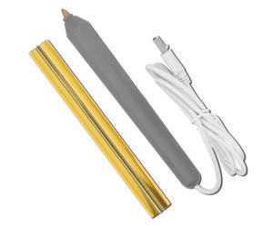 lvifloae USB Hot Stamping Embossing Pen ABS Handmade Writing Tool Pen for Scrapbooking Greeting Card Handbook Scrapbooking Drawing Tool Set DIY Craft Essentials