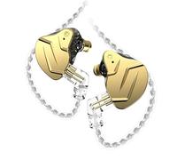 lvifloae Wired In Ear Earphones with 1BA+1DD Hybrid Drivers DIY Customizable HiFi Earphones for DJ Running and Sports Detachable Cable with 3.5mm Gold-Plated Plug (with mic)