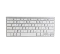 lvifloae Wireless Bluetooth Keyboard, Portable Compact Ultra Thin for German French Spanish Italian Keyboard, Universal for PC Laptop German QWETZ Layout (German QWETZ Layout)