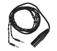 lvifloae XLR to 3.5mm Headphone Cable High Resolution Audio Replacement Cable 1 8 Inch TRS Stereo Jack Plug Female Mic Cord for Dual Jack Headphones 1.2 Meters Mixer Console Tablet