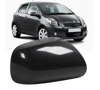 lvifloae Yaris 2006 to 2011 Left 87945 0D907 Mirror Cap, Car Rearview Mirror Housing Cover Black UV Protection Side Door Wing, Extra Protection Layer for Your Rearview Mirror (Right 87915 0D907)