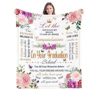 Lviliss Graduation Gifts, Graduation Gifts for Her 2025, Graduation Decorations Class of 2025, College/Masters Degree Graduation Gifts for Women Blanket Throw 60X50in, PHD Graduation Gifts 2025