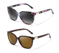 LVIOE 2P Polarised Sunglasses Womens Stylish and Trendy