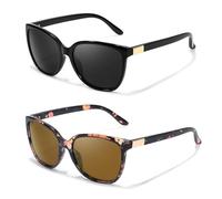 LVIOE 2P Polarised Sunglasses Womens Stylish and Trendy