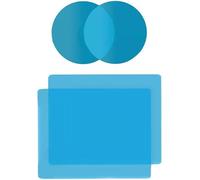 LVIPP 4 PCS Car Rearview Mirror Film for Porsche Cayenne III III Coupe II Macan II Electric I, Universal Fit Waterproof Glare-Reducing Rainproof Film for Side Windows and Rearview Mirrors,B