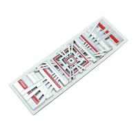 LVIPP Car Emblem Logo Sticker for Tesla Model 3/Y/S/X Plaid,normal-Silver