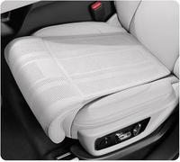 LVIPP Car Extended Seat Cushion Leg Rest Pad for Lamborghini Huracán PHEV 2025, 1PCS PU Wear Resistant Waterproof Non Slip Versatile Enhances Comfort Easy Clean,White