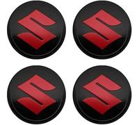 lvjiena 4pcs Car Wheel Centre Hub Caps for Suzuki XL7 2020-2023, Anti Rust Hub Centre Caps Car Wheel Rims Protectors Exterior Decoration Accessories,Red-54mm