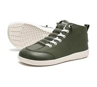 LVJMJ Womens Mens Canvas Shoes Wide Toe Box Zero Drop Slip On Mid Top | Canvas | Zero Drop | Wide Toe Box | Slip On | Mid Top | 6 Colors | Sizes 37-47