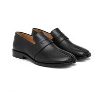 LVJMJ Womens Tabi Loafers Split Toe Loafer Flats Slip On PU Leather | Split Toe | Slip On | PU Leather | Square Toe | Matte & Glossy | Flat Sole