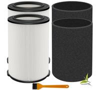 LVJUSEN® VF4000 Filter Replacement for RG Shop Vacuums 5-20 Gallon Wet Dry Vacuums, Vaccum Filter for 72947/17816-2 Pack
