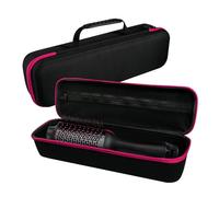 LVKAYCE Hard Carrying Case for Revlon Hair Dryer Brush Original 1.0/Plus 2.0,Portable Travel Storage Bag Compatibility with All Brand Hot Tools Volumizer Hot Air Brush (Rose Red)