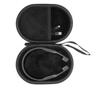 LVKAYCE Hard Case for SHOKZ New OpenRun Pro 2/Pro 2 Mini/Open Run/OpenMove/OpenRun/OpenSwim Open-Ear Bone Conduction Sport Headphones Travel Bag, Black