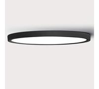 LVL LED Ceiling Light Black Shell 12W 1100lm Natural White 4000K Round D18cm Modern Surface Mount Ceiling Lamp for Living Room Hallway Kitchen Bedroom Bathroom Light