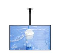LVLDAWA Ultrathin Frame LED Light Box, Menu Board LED Backlit Menu Board for Restaurant Shops Hanging Billboard for Decoration Exhibition Theater Advertisement (Color : Black, Size : A-100X50CM)