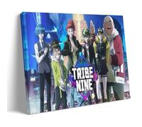 LVOAWAAMU Anime Tribe Nine Role Art Poster Decorative Painting Canvas Wall Art Living Room Poster Bedroom Painting 08 x 12 Inch (20 x 30 cm)