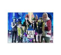 LVOAWAAMU Anime Tribe Nine Role Art Poster Decorative Painting Canvas Wall Art Living Room Poster Bedroom Painting 20 x 30 Inch (50 x 75 cm)