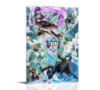 LVOAWAAMU Anime Tribe Nine Role Fan Art Poster Decorative Painting Canvas Wall Art Living Room Poster Bedroom Painting 16 x 24 Inch (40 x 60 cm)