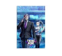 LVOAWAAMU Anime Tribe Nine Role Poster Decorative Painting Canvas Wall Art Living Room Poster Bedroom Painting 20 x 30 Inch (50 x 75 cm)