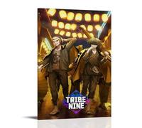 LVOAWAAMU Game Tribe Nine Characters Fan Art Poster Decorative Painting Canvas Wall Art Living Room Poster Bedroom Painting 16 x 24 Inch (40 x 60 cm)