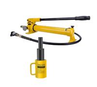 LVSEWOA Multi-section Hydraulic Jack with Hand Pump Kit for Heavy-Duty Lifting in Construction and Infrastructure Projects