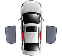 LVSH Car Side Window Sunshades for Audi Q5 2019-2023, Auto Visor Shade Blinds Privacy Protection Breathable Mesh Covers Accessories, B/2pcs Rear-Doors