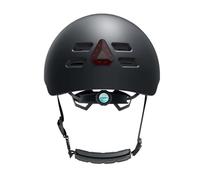 LVSHUOHC Biker Helmet For Men With 1080p Hd Action Camera And Bluetooth, Adult Bike Helmets Multi Mode Headlights And Warning Taillights, Unisex,black