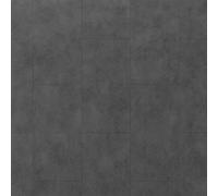 LVT Luxury Vinyl Black Tile Effect Flooring Waterproof Click Fit LVT Laminate Floor 1.8m² Pack | Office, Hallway, Kitchen, Dining Room LVT Flooring Pack