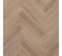 LVT Luxury Vinyl Herringbone Flooring Waterproof Click Fit Wood Effect LVT Floor 2.04m² Pack | Office, Hallway, Kitchen, Dining Room LVT Flooring Pack (Country Oak)