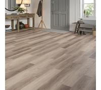 LVT Luxury Vinyl Tile Plank Flooring Waterproof Click Fit Wood Effect LVT Floor 2.196m² Coverage Per Pack | Office, Hallway, Kitchen, Dining Room Flooring Pack (Ocean Breeze)