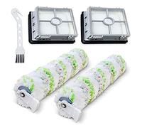 LVTENGAI Replacement Spare 2 Pet Brush Rolls & 2 Hepa Filter Compatible with Bissell CrossWave X7 Pet Pro 3011, 3055, 3277, 3279, 3276A Vacuum Cleaner Parts