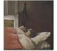 LVTFCO Famous Andrew Wyeth《Marriage》Wall Art Andrew Wyeth Art Prints Andrew Wyeth Poster Retro Painting Canvas for Home Decor Picture 50x50cm No Frame