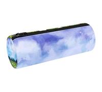 LVTISEE Spring Flowers Oil Painting Pencil Bag Pen Pouch Desk Stationery Makeup Bag
