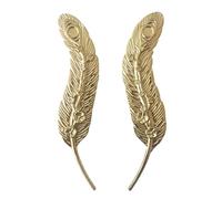 LVUNZJCA Drawer Handles Brass Drawer Wardrobe Shoe Cabinet Handle for Cupboards, Draws