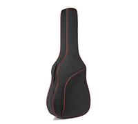 LVUNZJCA Guitar Bag Guitar Bag Fabric Color Bag Soft Bag Cotton Padded Backpack for Guitar Lover(Red,38inch)