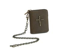 LVUNZJCA Men's Chain Wallet Men's Leisure Belt Chain Zero Wallet Key Belt Chain