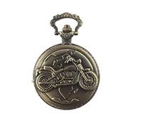 LVUNZJCA Men's Pocket Watch Delicate Vintage Nostalgia Classic Carved Quartz Pocket Watch Antique Men and Women Hanging Watch for Birthday