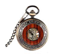 LVUNZJCA Men's Pocket Watch Elegant Classic Retro Roman Manual Mechanical Pocket Watch Men and Women Retro Wall Watch for Birthday