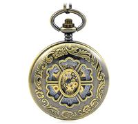 LVUNZJCA Men's Pocket Watch Mechanical Pocket Watch Vintage Memorial Pocket Watch for Birthday(Size:80cm)
