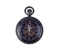LVUNZJCA Men's Pocket Watch Pocket Watch Flip Vintage Classic Mechanical Pocket Watch for Birthday