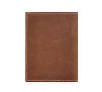 LVUNZJCA Men's Wallet Convenient Men's Light Luxury Leather Wallet for Work Business or Travel(Brown)