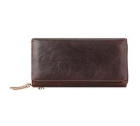 LVUNZJCA Men's Wallet Men's Leather Wallet Men's Clutch Bag Oil Waxed Leather Bag Card Holder