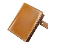 LVUNZJCA Men's Wallet Retro Creative Men's Minimalist Wallet for Work Business or Travel(Yellow)