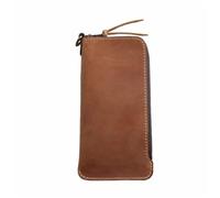 LVUNZJCA Men's Wallet Youth Wallet for Men Simple Retro Leather Wallet Card Holder