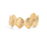 LVUNZJCA Women's Bracelet Women's Beach-Inspired Open-Ended Versatile Bracelet for Birthday, Wedding(Gold)