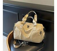 LVUNZJCA Womens Handbag Business Short Trip Handheld Luggage Bag for Work Travel Shopping(Beige)